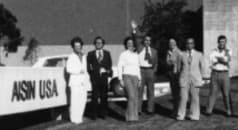 Proving ground Fujioka; anak usaha luar negeri pertama (Aisin USA).